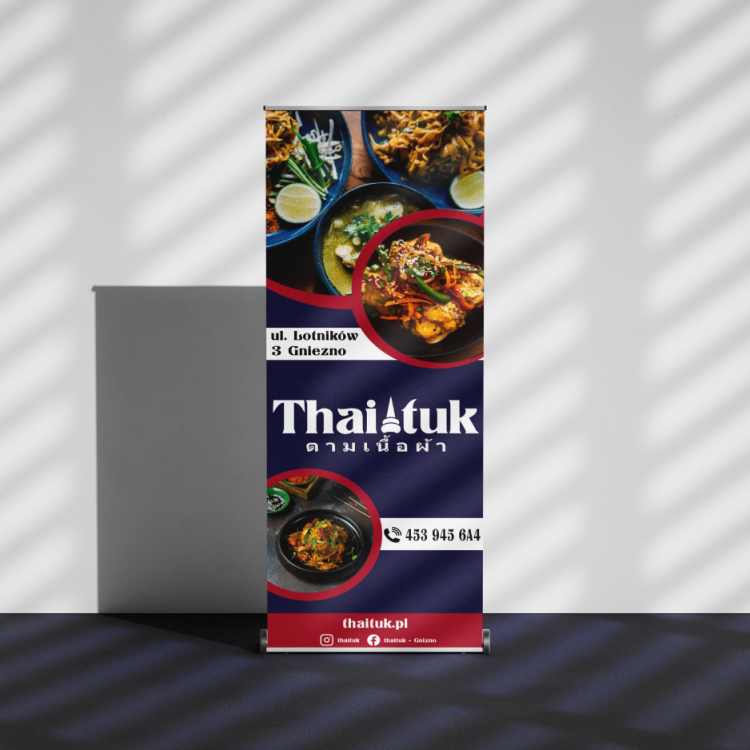 Roll up restauracji Thaituk